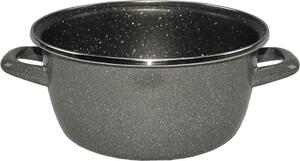 Vitrinor Pentola a Induzione Casseruola 2 Manici cm 20 Acciaio Inox Vetrificato