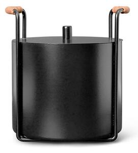 Ferm LIVING - Port Kindling & Ash Bucket Nero ferm LIVING