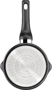 LAGOSTINA Pentola a Induzione Casseruola Antiaderente 16 cm 1 Manico Rivestimento colore Nero - Unlimited
