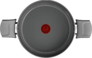 LAGOSTINA Pentola a Induzione Casseruola Antiaderente Risorsa 24 cm Rivestimento colore Grigio - Risorsa