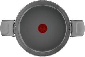 LAGOSTINA Pentola a Induzione Casseruola Antiaderente Risorsa 26 cm Semi Fonda Rivestimento colore Grigio - Risorsa