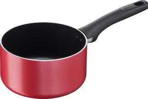 LAGOSTINA Pentola a Induzione Casseruola Fonda in Titanium 18 cm colore Rosso - Easy