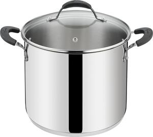 LAGOSTINA Pentola a Induzione in Acciaio Inox cm 18 con Coperchio - Tempra