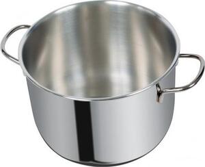 Metalsomma Pentola a Induzione in Acciaio Inox 2 Manici cm 20 - Plus