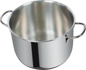 Metalsomma Pentola a Induzione in Acciaio Inox con Triplo Fondo Superthermical cm 22 2 Manici - Dune