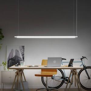 OSRAM Lampada LED a sospensione Office line Slab bianca 4.000 K dimmerabile Slab,, Bianco / Opale, Studio / Ufficio, Alluminio, Moderno