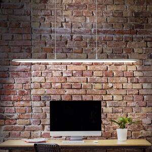 OSRAM Lampada LED a sospensione Office line Panel Ellipse bianca 940 dimmerabile Ellipse,, Bianco / Opale, Studio / Ufficio, Alluminio, Moderno