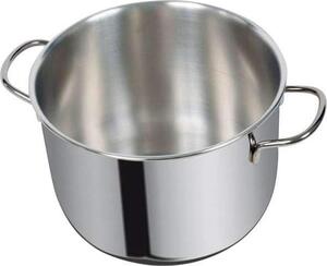 Metalsomma Pentola a Induzione in Acciaio Inox con Triplo Fondo Superthermical cm 12 2 Manici - Dune