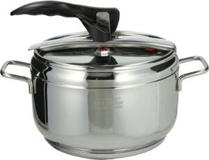 Tognana Pentola a Pressione per Induzione in Acciaio Inox 5 Litri 2 Manici - Mistyq