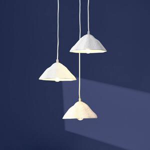 OSRAM Lampada a sospensione Decor Lotus Leaf, dimmerabile, Bianco / Opale, Soggiorno / Sala da pranzo, Carta / Lunolit / Lunopal, Lampada a sospensione