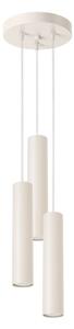 Lampadario color crema ø 19,5 cm Castro – Sollux