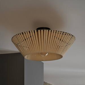 OSRAM Plafoniera soffitto Decor Stripes, dimmerabile, Crema / Ambra, Soggiorno / Sala da pranzo, Tessuto / Stoffa / Seta, Plafoniera