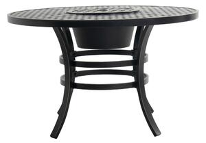 Tavolo da pranzo da giardino rotondo in alluminio ø 120 cm Rosario – Hartman