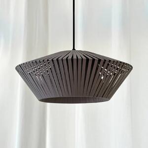 OSRAM Lampada a sospensione Decor Stripes, dimmerabile, Alluminio / Grigio / Zincato, Soggiorno / Sala da pranzo, Tessuto / Stoffa / Seta, Lampada a sospensione