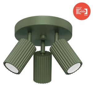 Brilagi - Faretto LED CRESTO 3xGU10/10W/230V verde