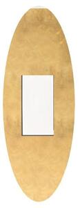 Plafoniera Contemporanea Pixart Metallo Foglia Oro Led 36W