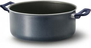Accademia Mugnano Pentola Casseruola Antiaderente 2 Manici cm 18 - Bella Blu