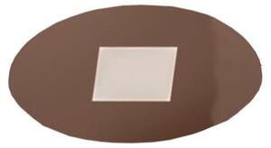 Plafoniera Contemporanea Pixart Metallo Ruggine Led 36W