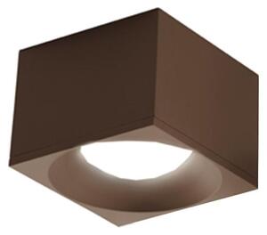 Plafoniera Contemporanea Pocket Metallo Ruggine Led 9W