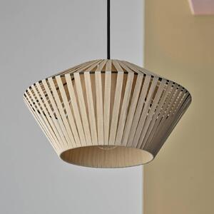 OSRAM Lampada a sospensione Decor Stripes, dimmerabile, Crema / Ambra, Soggiorno / Sala da pranzo, Tessuto / Stoffa / Seta, Lampada a sospensione