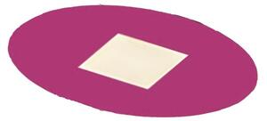 Plafoniera Contemporanea Pixart Metallo Magenta Led 36W