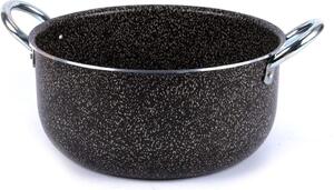 Valsecchi Pentola Casseruola Antiaderente in Alluminio 2 Manici cm 30 - Big Stone