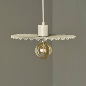 OSRAM Lampada a sospensione Decor Plissee, dimmerabile, Crema / Ambra, Soggiorno / Sala da pranzo, Metallo, Moderno, Lampada a sospensione