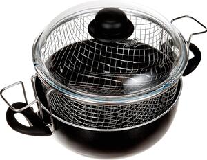 BALLARINI Pentola Friggitrice Antiaderente 2 Manici cm 24 Firenze