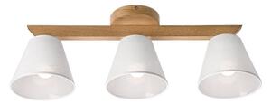 Plafoniera ANTONIO 3xE14/40W/230V rovere