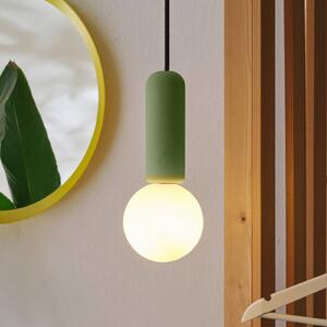 OSRAM Lampada a sospensione Decor Concrete Mic, dimmerabile, Verde, Soggiorno / Sala da pranzo, calcestruzzo / cemento, Moderno, Lampada a sospensione