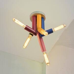 OSRAM Plafoniera soffitto Decor Straw, dimmerabile, Multicolore, Soggiorno / Sala da pranzo, Metallo, Moderno, Plafoniera