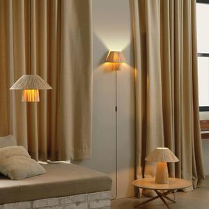 OSRAM Applique da parete Decor Bamboo Paper Hut, Marrone / Ruggine, Soggiorno / Sala da pranzo, bambù, Campagna / Rustiche, Applique
