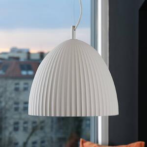 OSRAM Lampada a sospensione Decor Plaster Routes Bell, dimmerabile, Bianco / Opale, Soggiorno / Sala da pranzo, Gesso / Argilla, Lampada a sospensione