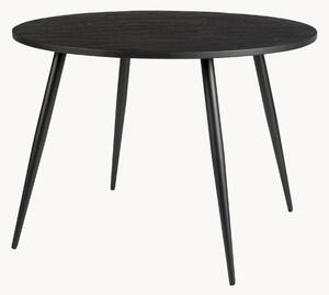 Tavolo rotondo con piano in legno di teak Mo, Ø 110 cm