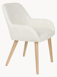 Set di 2 sedie imbottite con braccioli Loua