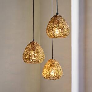 OSRAM Lampada a sospensione Decor Paper Drop, dimmerabile, Marrone / Ruggine, Soggiorno / Sala da pranzo, Carta / Lunolit / Lunopal, Campagna / Rustiche, Lampada a sospensione