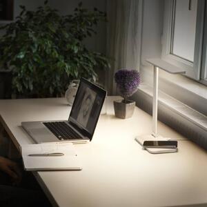 OSRAM Lampada da scrivania Office Line Desk Banker, dimmerabile, Bianco / Opale, Studio / Ufficio, Alluminio, Lampada da tavolo LED