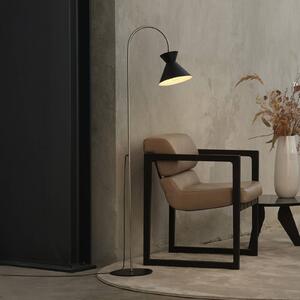 OSRAM Lampada da terra Decor Waist, Nero, Soggiorno / Sala da pranzo, Metallo, Moderno, Lampada da terra