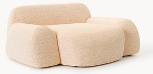 Poltrona lounge XL in bouclé Wolke