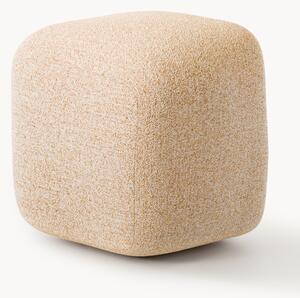 Pouf alto in bouclé Wolke