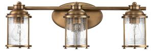 Quintiesse QN-ASHLANDBAY3-NBR-BATH - Lampada da parete ASHLAND BAY 3xE27/60W/230V IP44