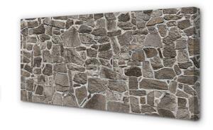 Quadro su tela Mattone in cemento in pietra 100x50 cm