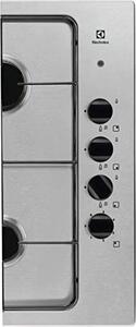 Electrolux Piano Cottura 4 Fuochi a Gas + Elettrico (3+1) da Incasso Larghezza 60 cm colore Inox - EGL 62821 OX Flex