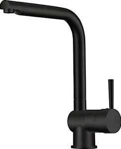 Miscelatore monocomando NABER DRIVE 2 in BLACK MATT con bocca estraibile / rubinetto