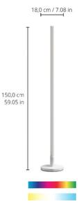WiZ - Lampada da terra LED RGBW dimmerabile POLE LED/13W/230V 2200-6500K Wi-Fi