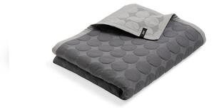 HAY - Mega Dot (Organic) Bedspread 260x260 Dark Grey Hay