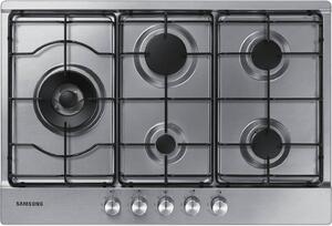 Samsung Piano Cottura 5 Fuochi a Gas 75 cm (1 Bruciatore Wok) colore Inox - NA75M3130AS/ET