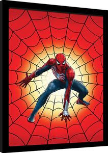 Quadro Spider-Man - Webs, Poster Incorniciato