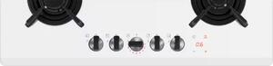 Electrolux Piano Cottura 5 Fuochi a Gas 75 cm in Vetro colore Bianco - 949 630 963