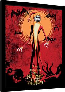 Quadro Nightmare Before Christmas - Jack Skellington, Poster Incorniciato